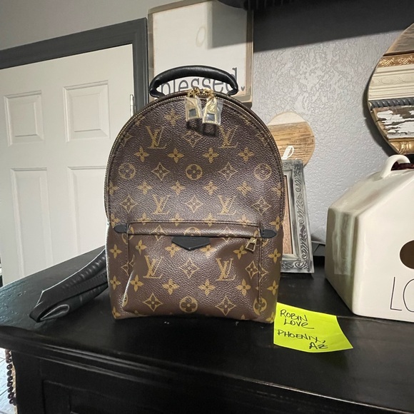 SOLD on cross posting - Louis Vuitton like new Palm Springs PM backpack - Picture 16 of 16
